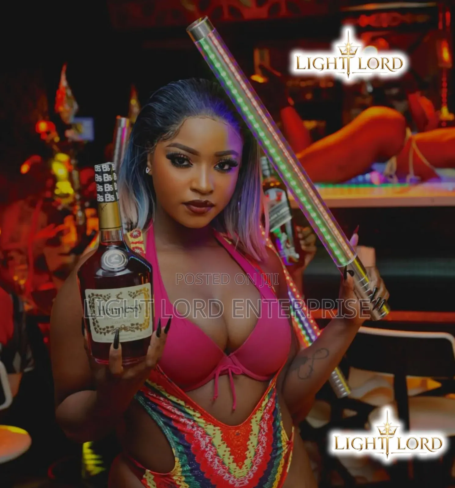 ZDX Hennessy Led Club Light 2feet