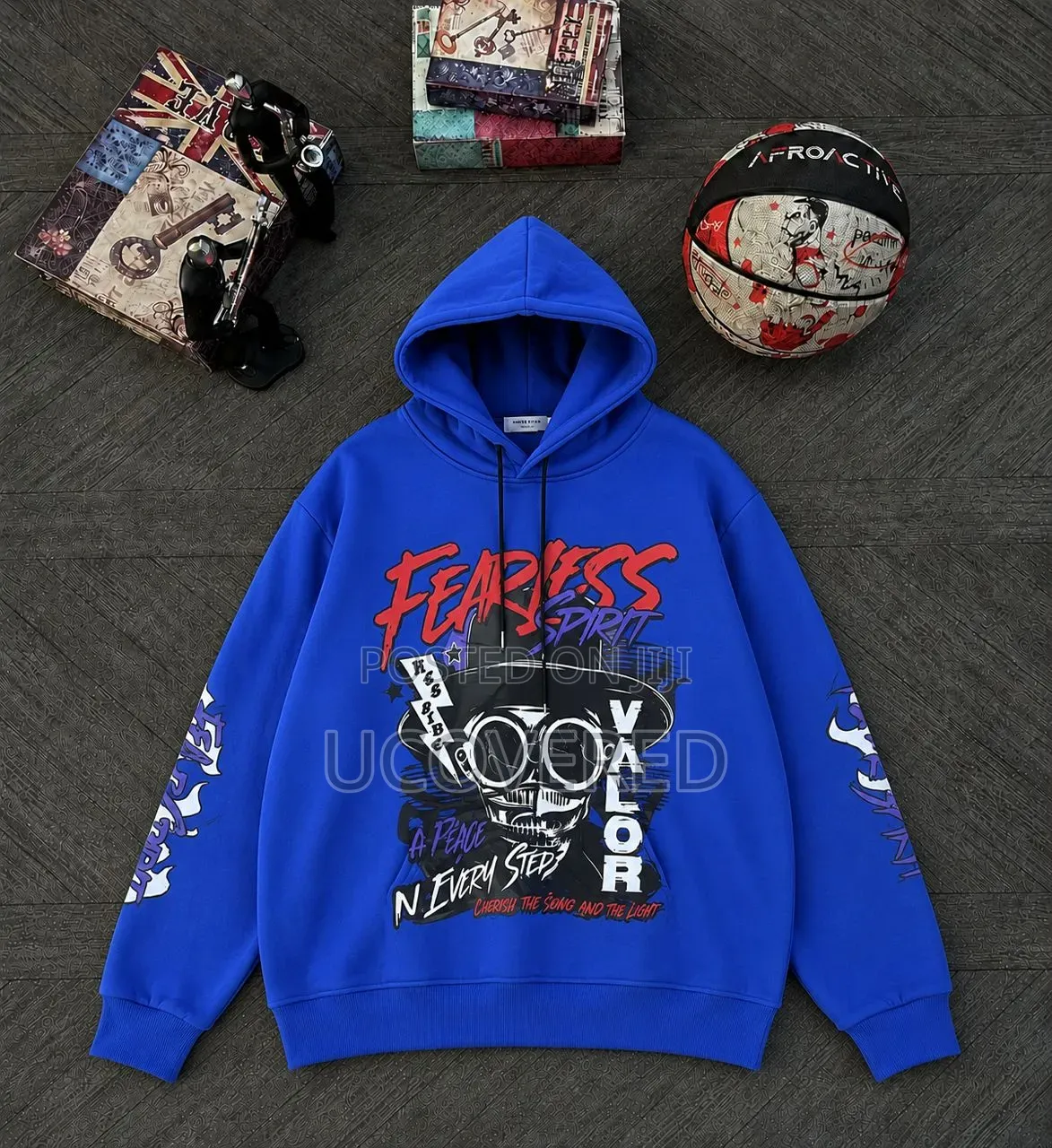 Tears Cotton Wreath Hoodies