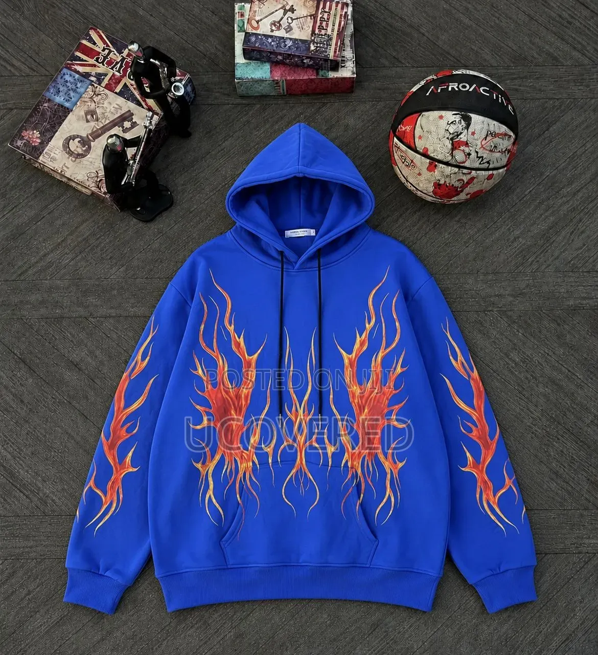 Tears Cotton Wreath Hoodies
