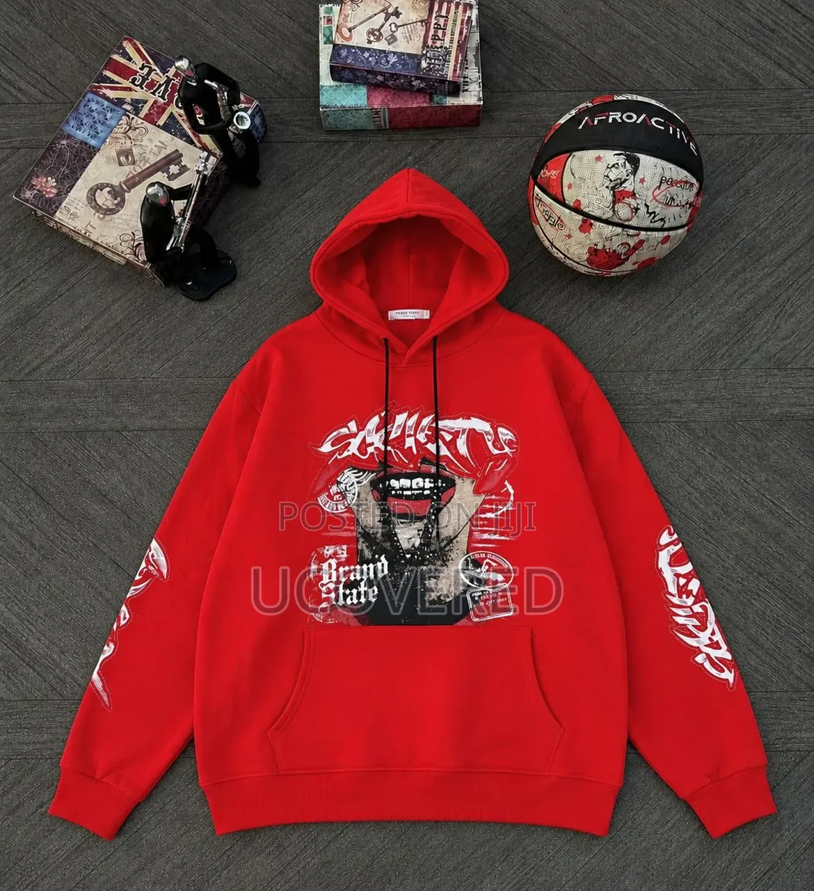 Tears Cotton Wreath Hoodies