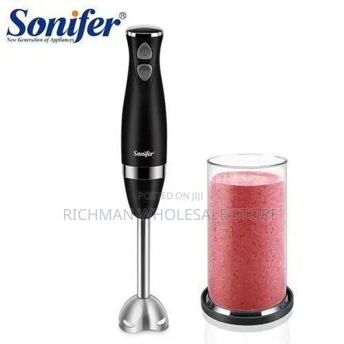 600ml - Two Speed Electric Hand Blender 400w- Black