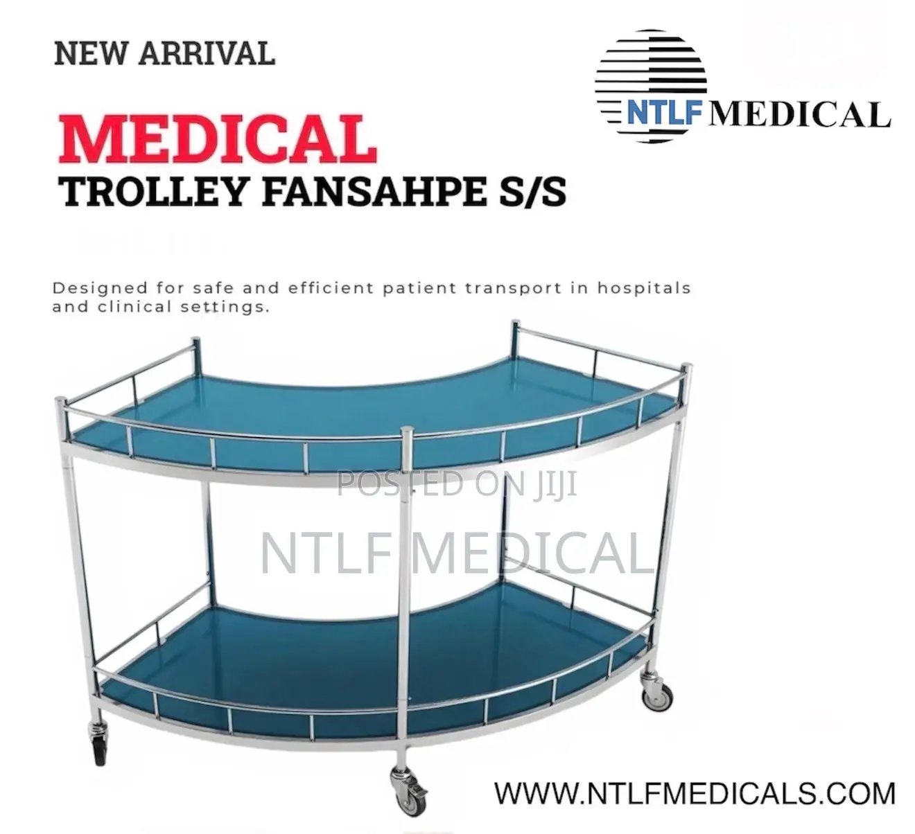 Medicine Trolley (2 Steps)
