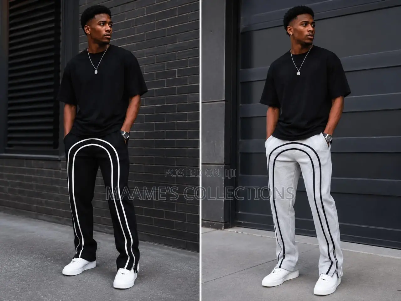 Fashion Streetflex Panel Joggers / Sweatpants