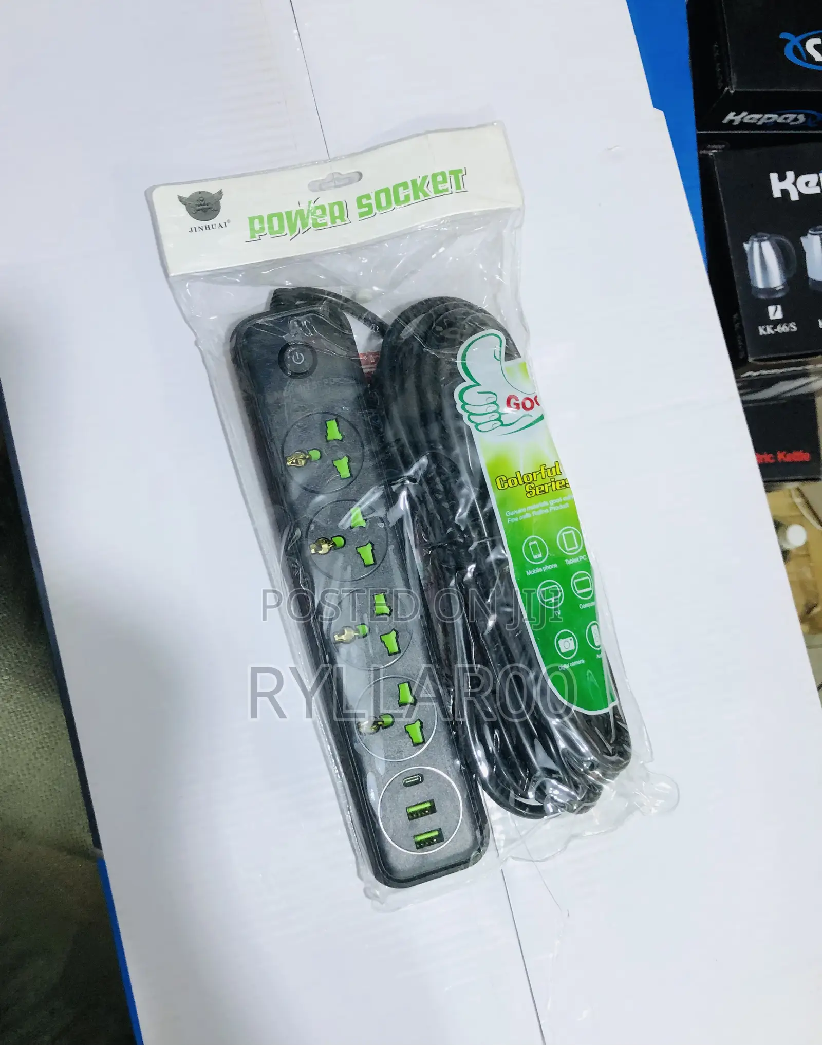 Power Socket Extension Board USB