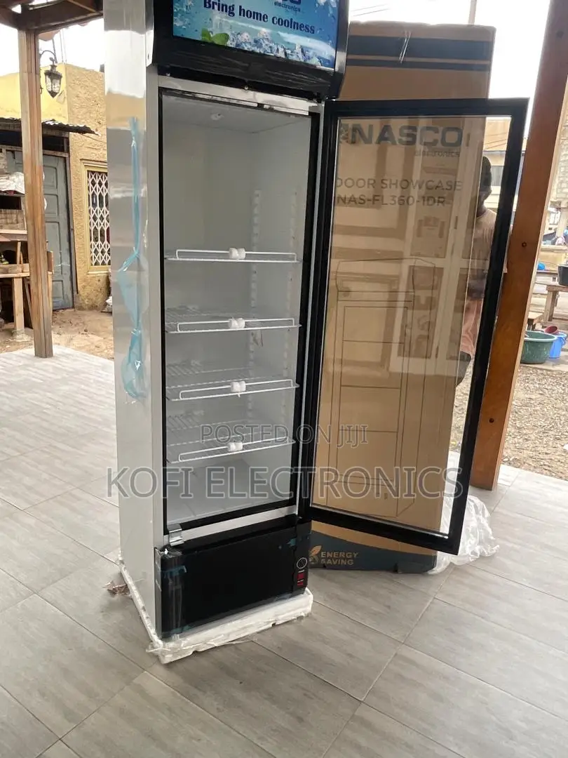 Nasco Commercial Showcase Fridge 298l Capacity