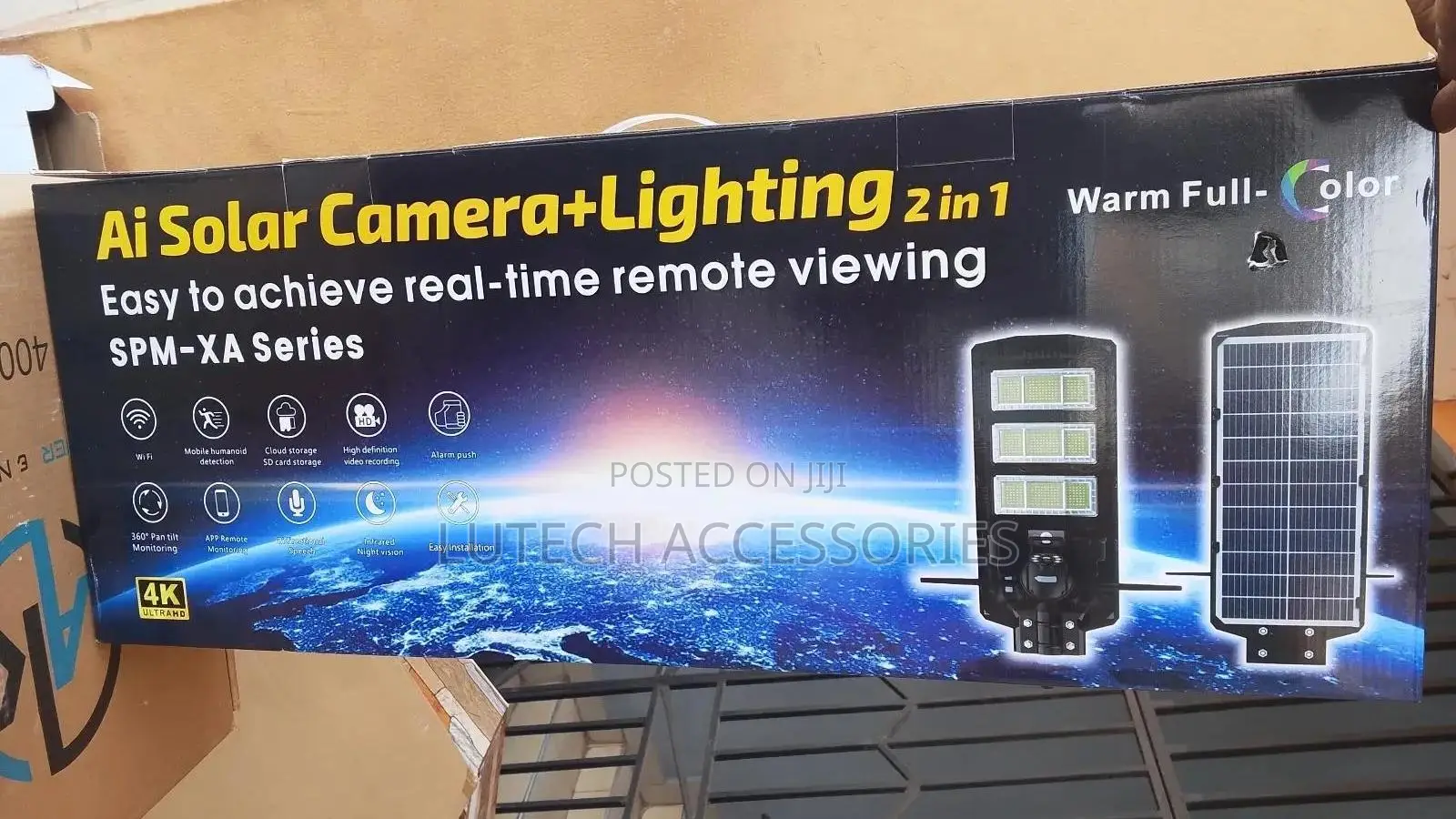 Ai Solar Solar Camera+ Lightening 2 in 1 450w