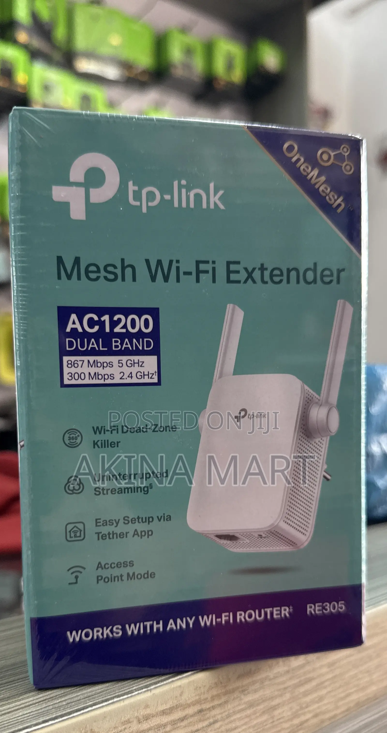 Tp-Link Re305 Range Extender Ac1200 Dual Band