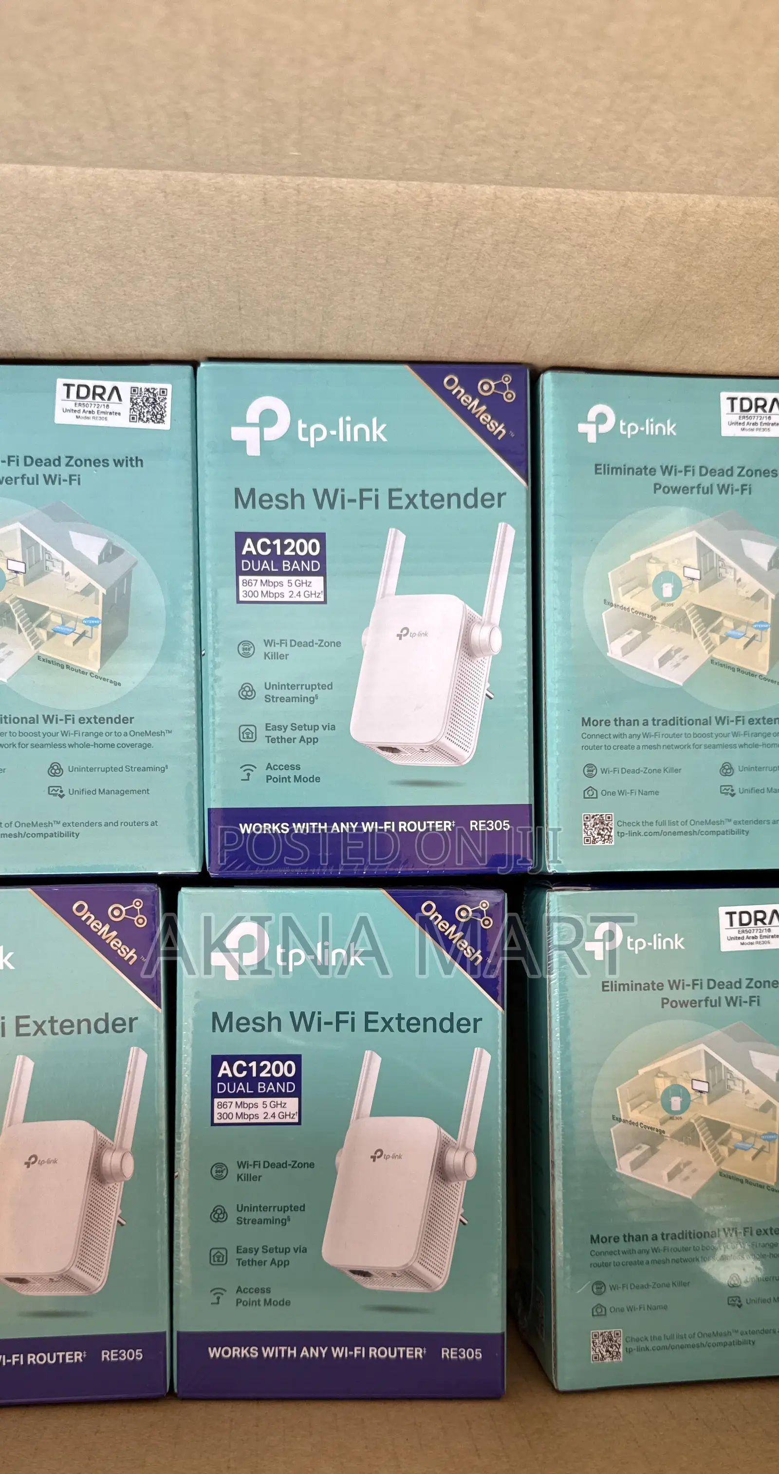 Tp-Link Re305 Range Extender Ac1200 Dual Band