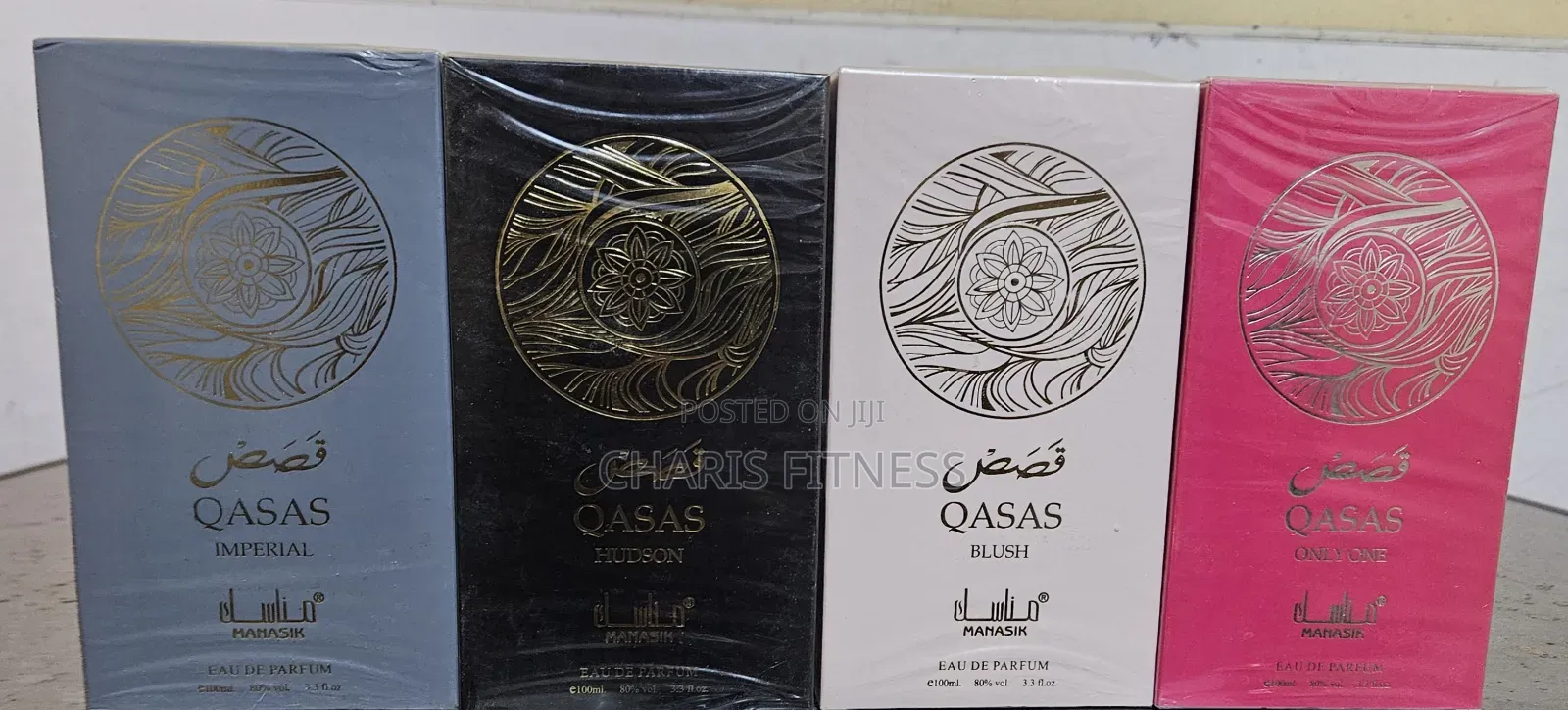 Qasas Luxury Perfumes 4 Bottles(Promo)