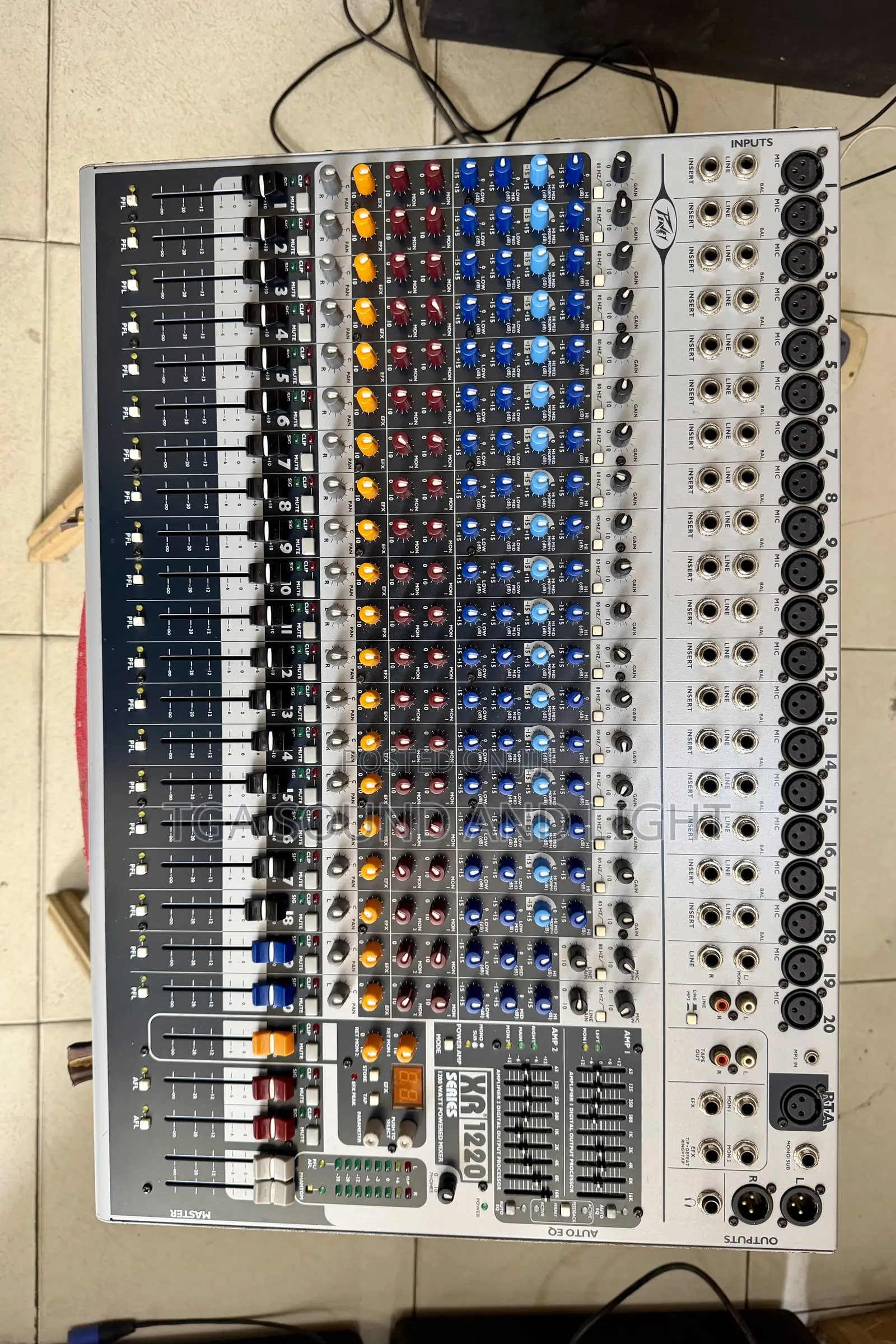 Peavey Xr 1220 20 Channels Powered Mixer