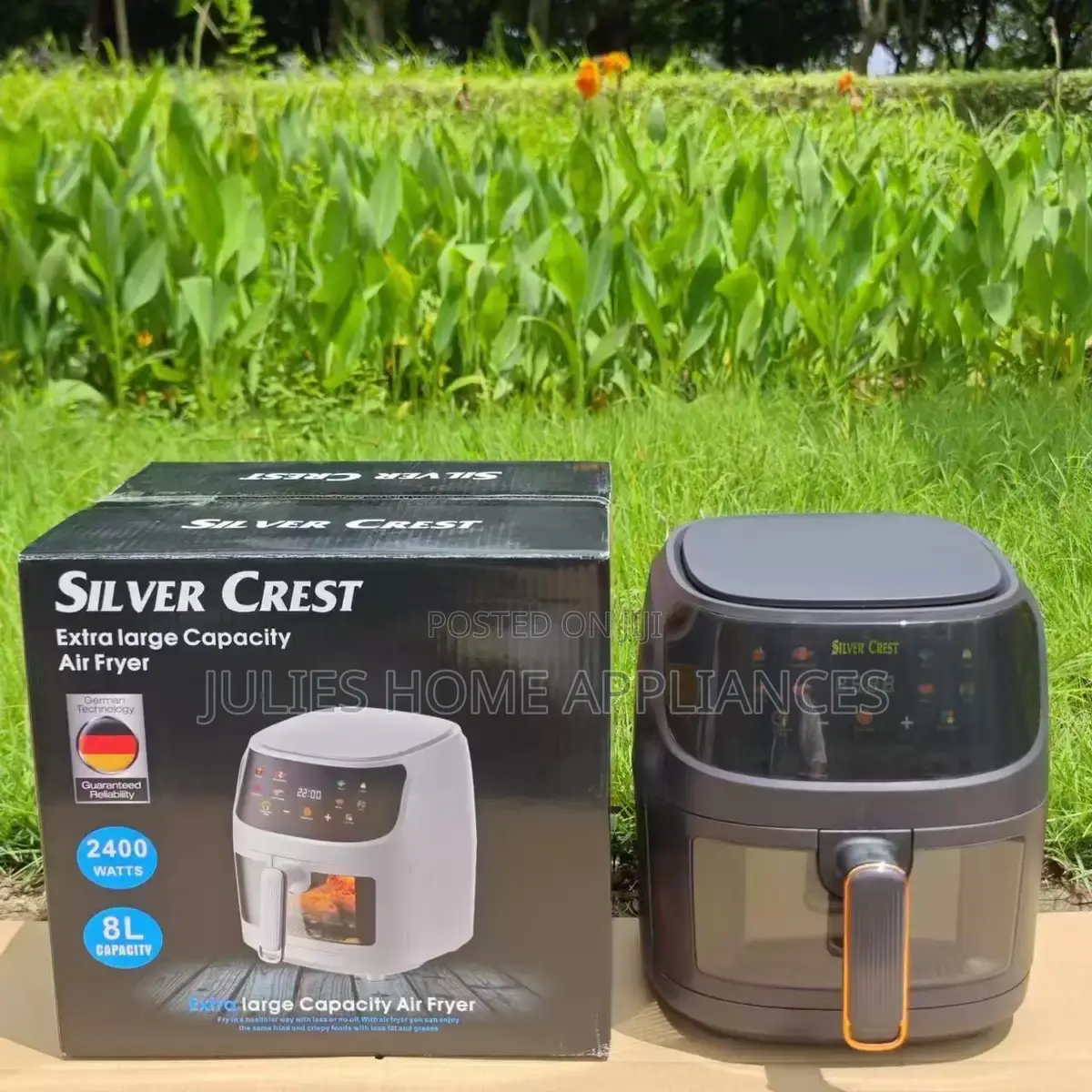 Multi Purpose Silver Crest Air Fryer (8 Liters)