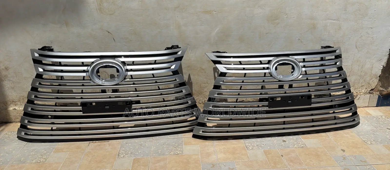 Lexus Lx 600 Front Bumper Grill 2023-2026
