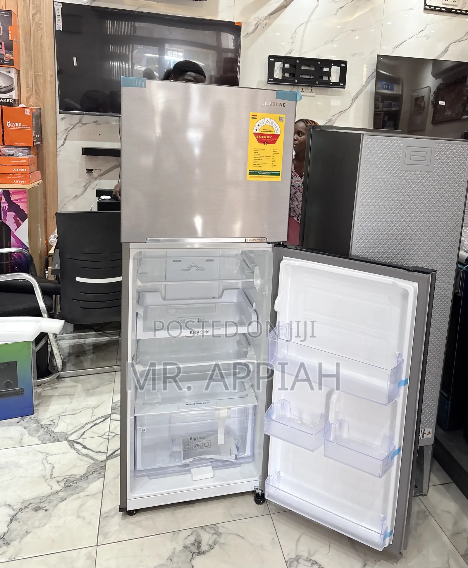 Get Durable Samsung Duracool Top Mount Freezer Fridge(Rt 28)Gray 