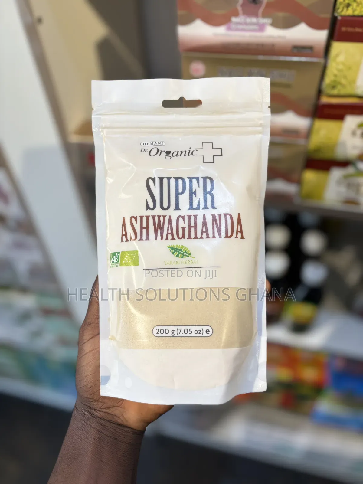 Super Ashwagandha Powder for Stress Relief Vitality Support