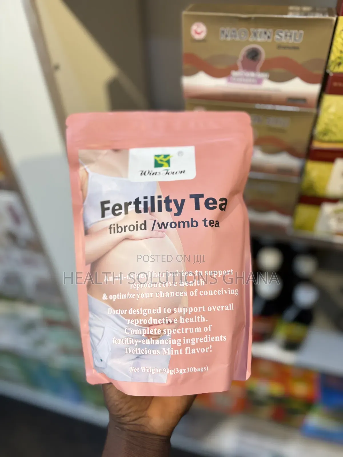 Fertility Tea for Reproductive Health Hormonal Balance Support