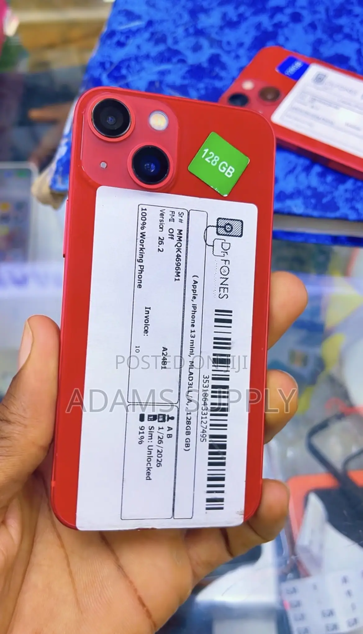 Apple iPhone 13 Mini 128 GB Red