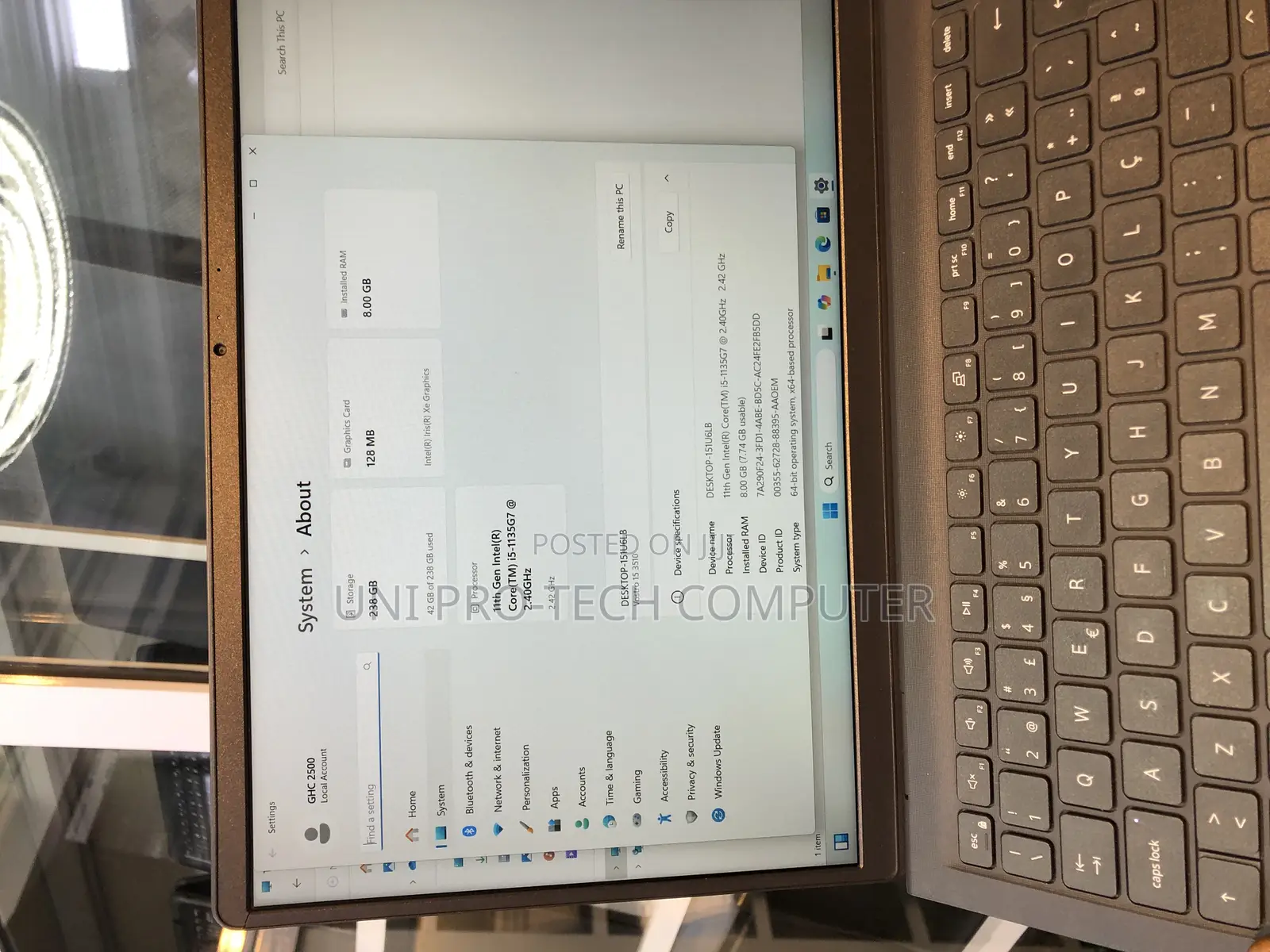 Laptop Dell Vostro 3520 8GB Intel Core i5 SSD 256GB