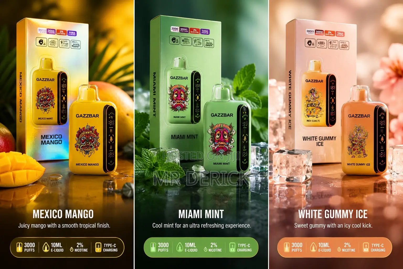 Gazzbar Disposable Vape – 20,000 Puffs