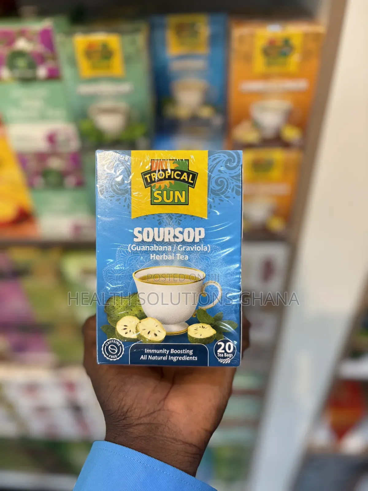 Soursop Herbal Tea For Immune Wellness Support