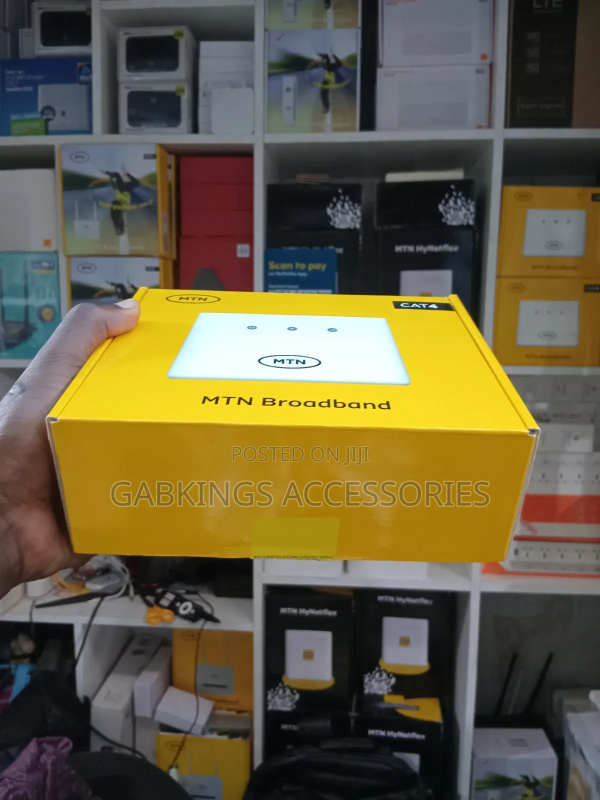 MTN Universal Cat 4 Mf293n Router
