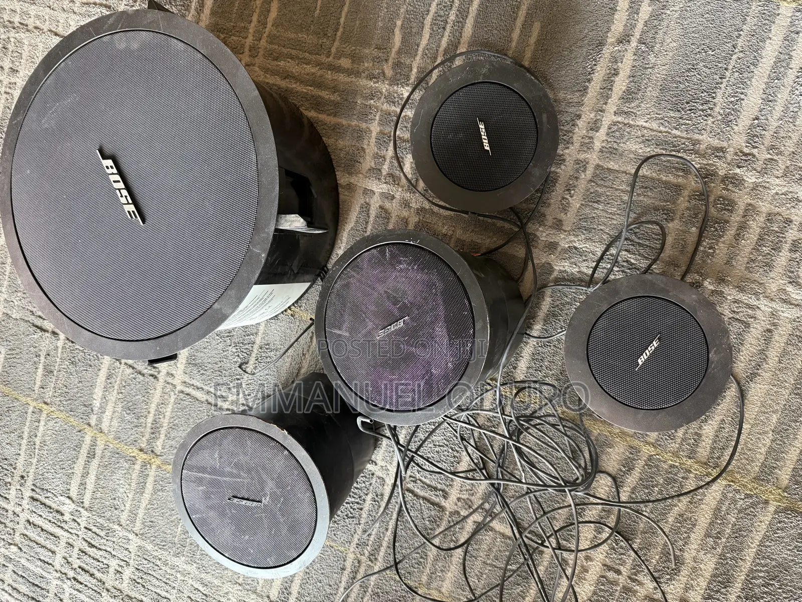 Bose Ceiling Speakers and Subwoofer