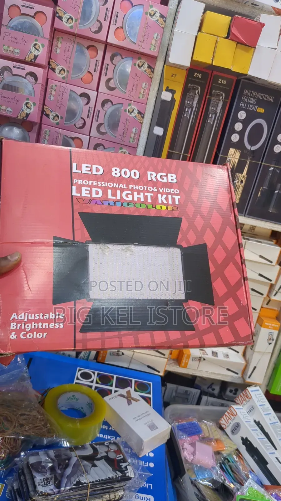 Light Up Your Content Like a Pro Giftmax Led 800 RGB