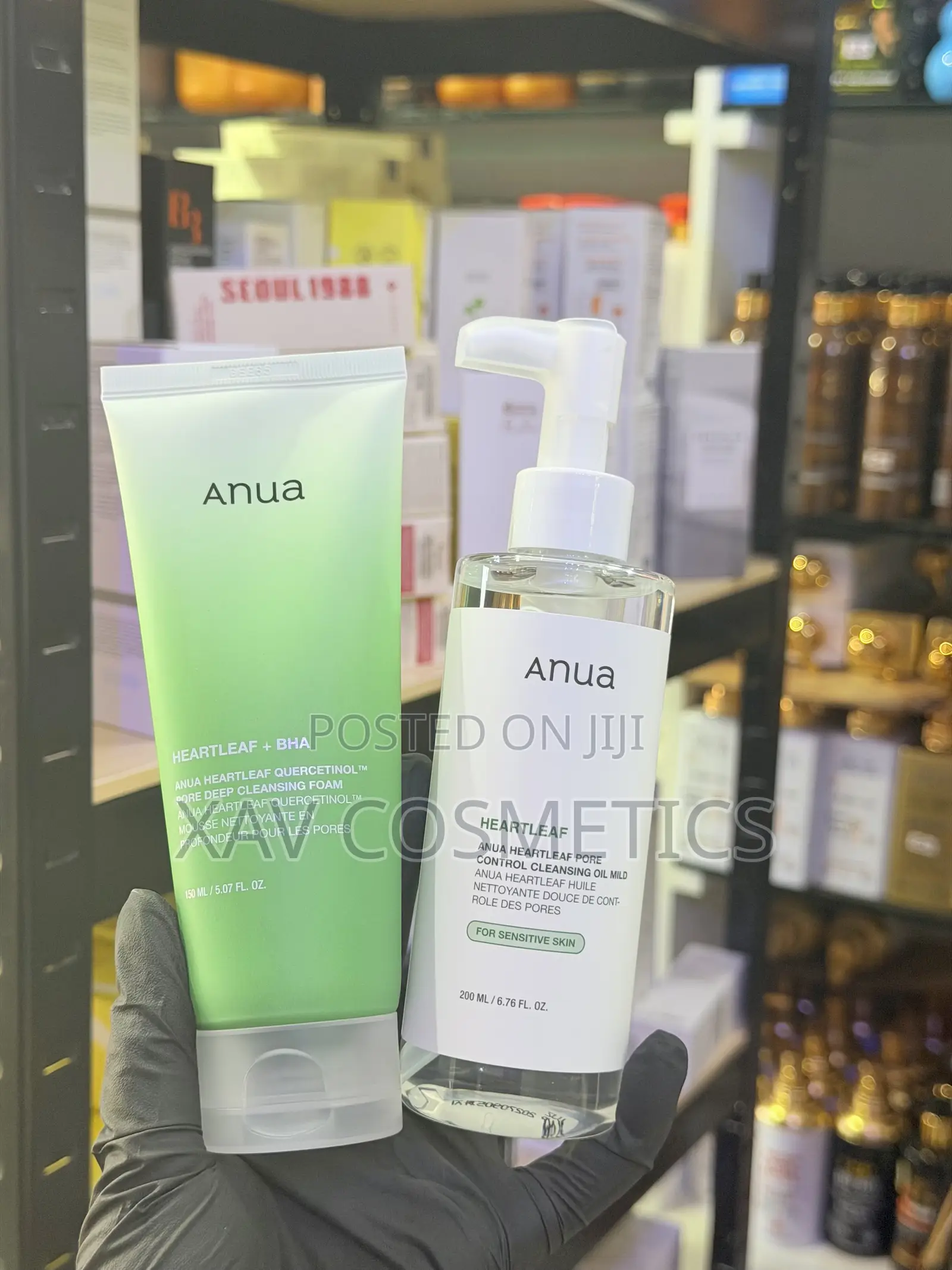 Anua Heartleaf Pores Deep Cleansing Foaming and Oil