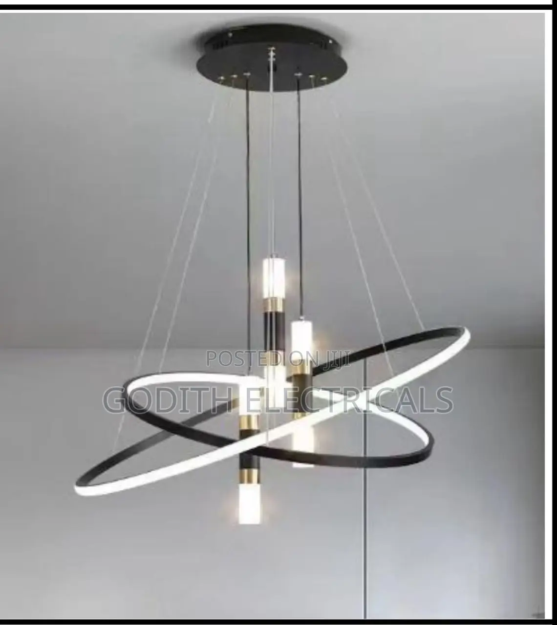 Modern Acrylic Ring Led Pendant Light