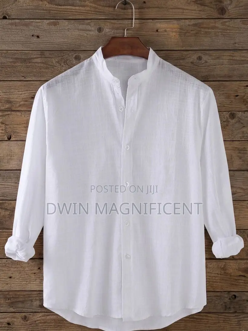 Chinese Neck Linen Long Sleeve