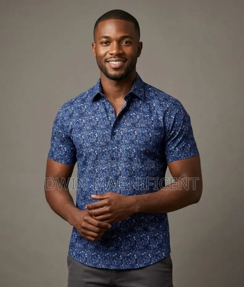 L 2029 Patterned Regular Fit Dress Shirt.