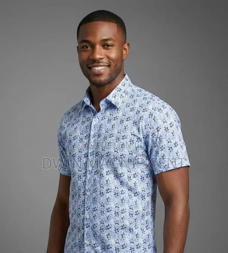 L 2029 Patterned Regular Fit Dress Shirt.