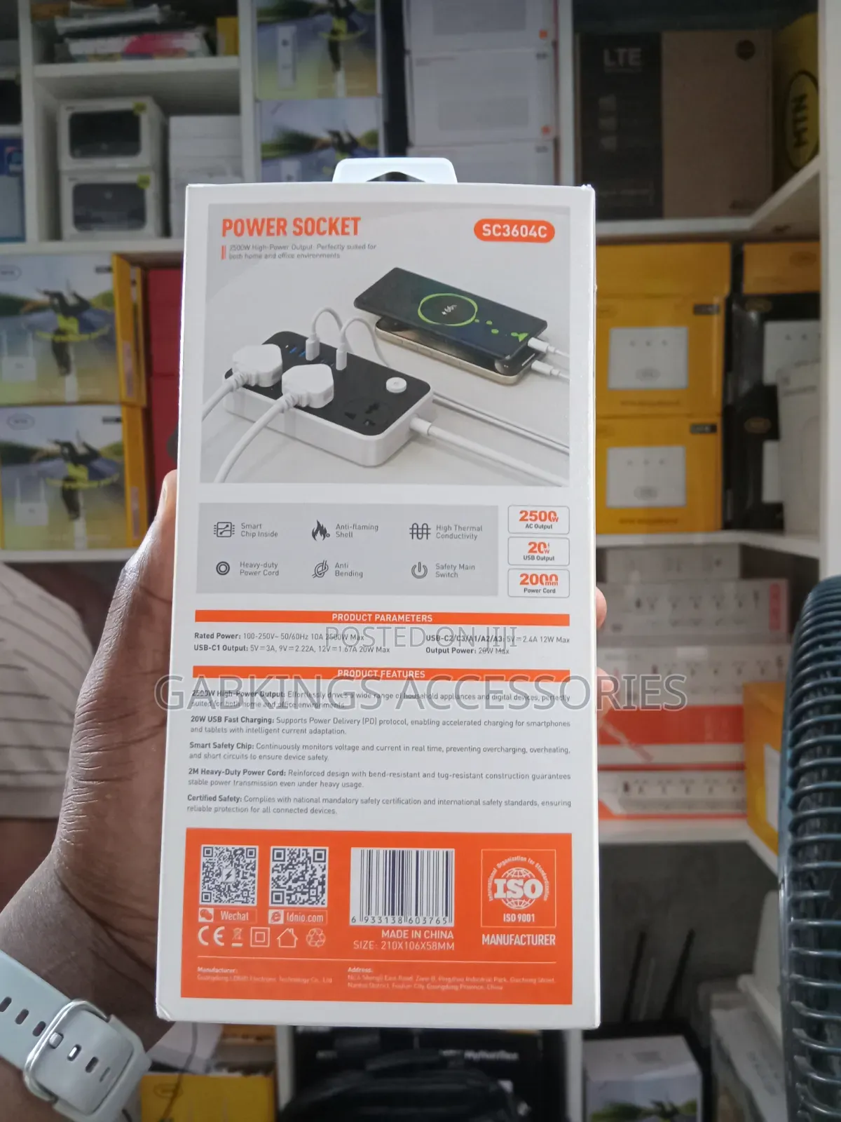 Ldnio 2500w Universal Power Socket