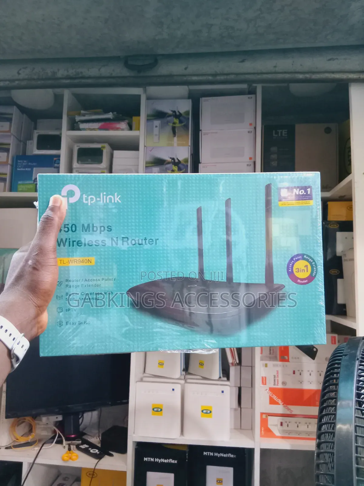 Tp-Link 450 MBPS Wireless Router -Wr 940n