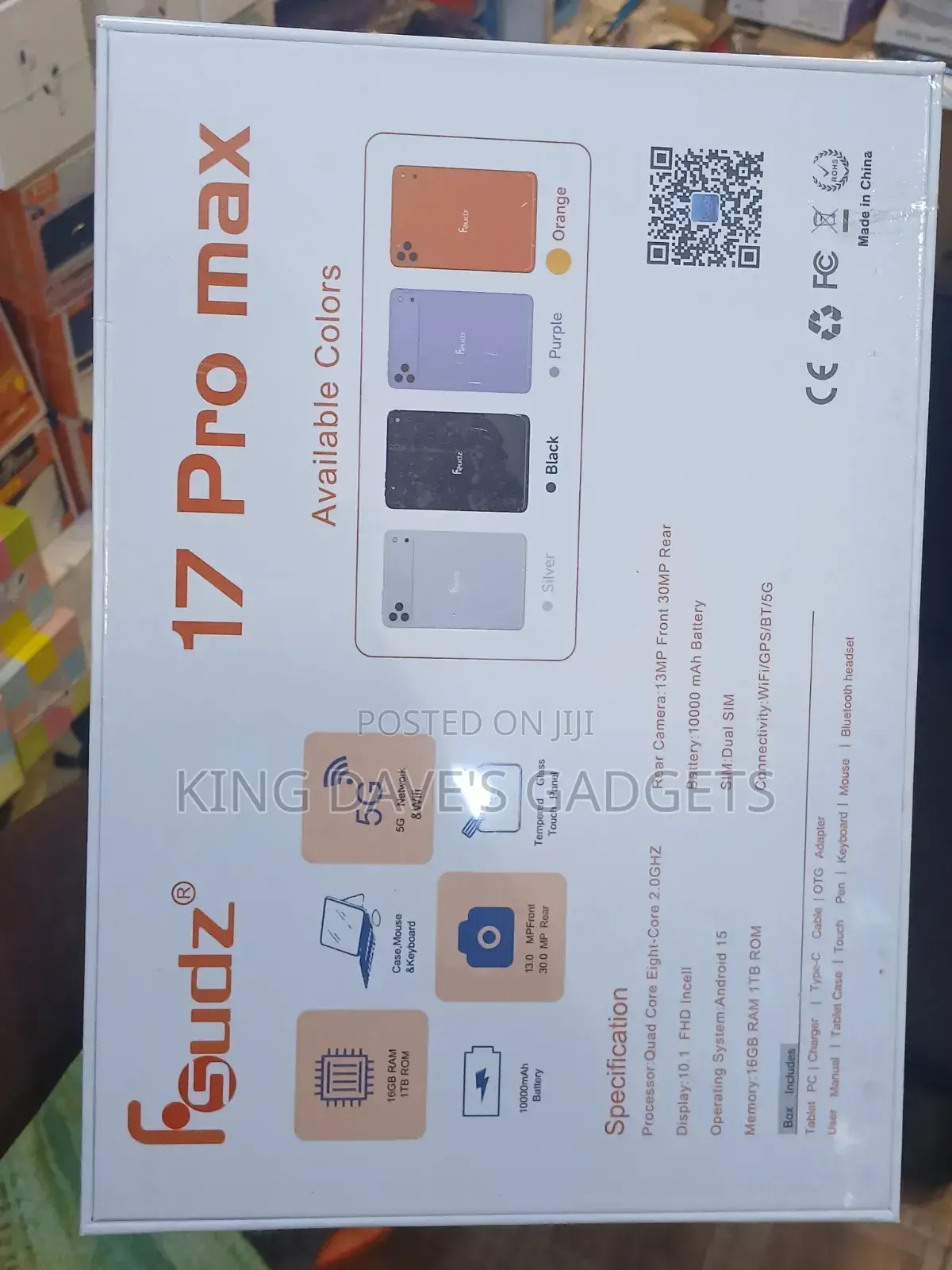 New Tablet 1 TB Black