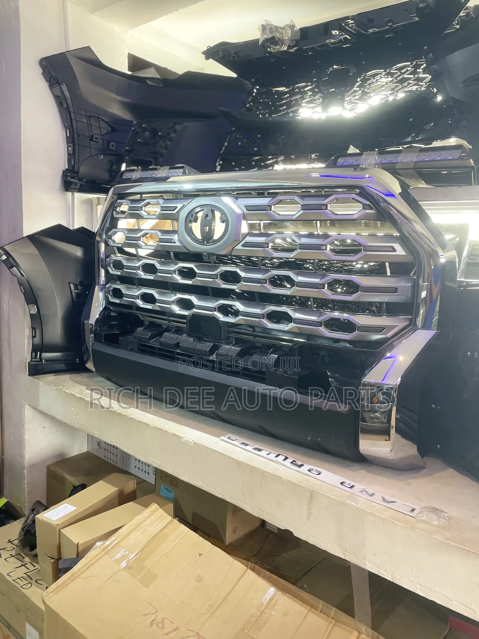 Toyota Tundra 25 Spec Bumper Complete Sports 2022, 2023, 2024, 2025