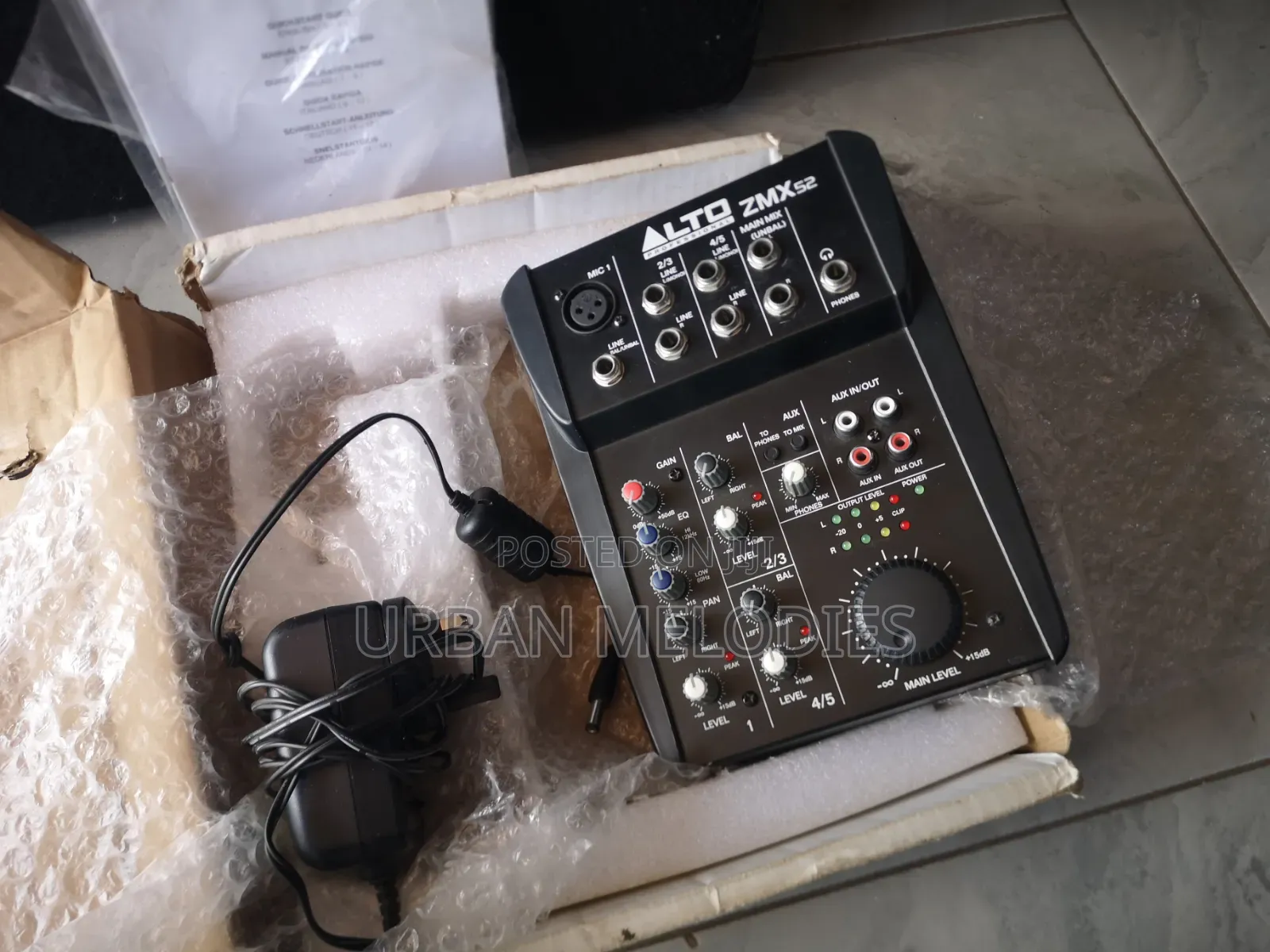 Alto Professional Zmx52 Mixer