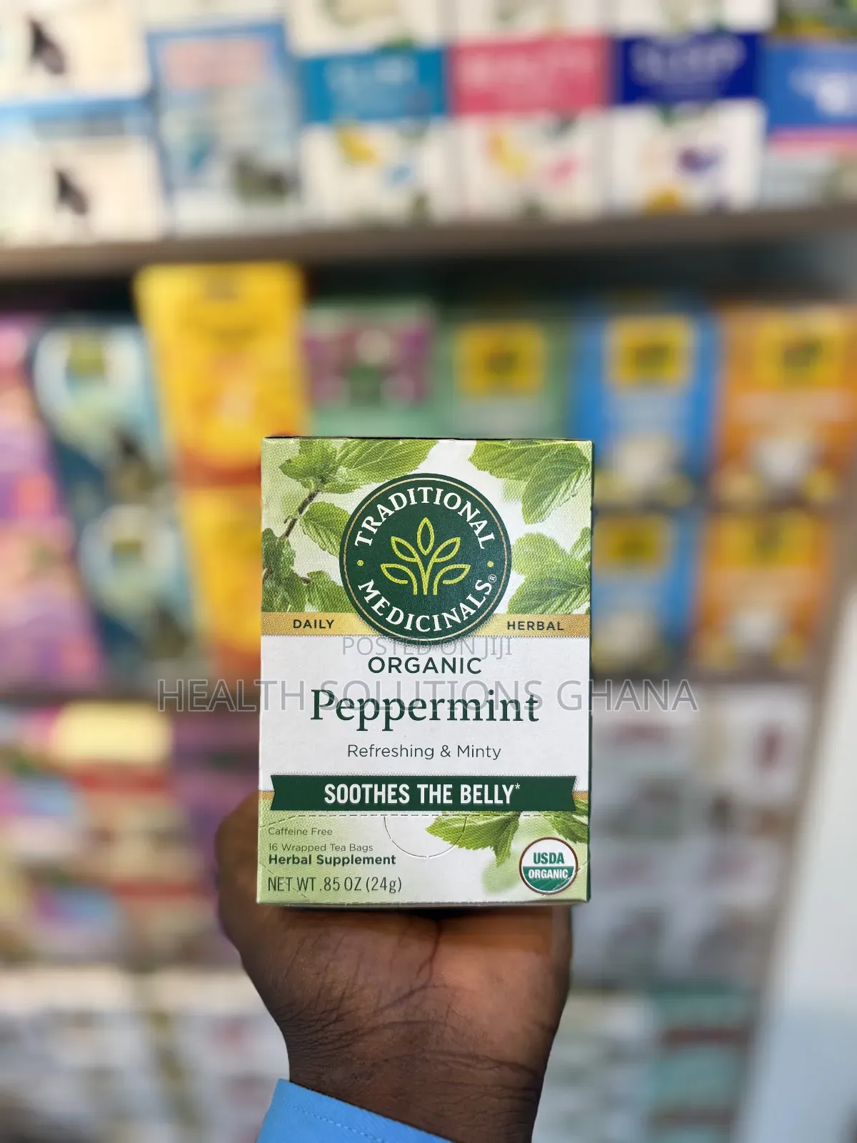Peppermint Tea For Digestive Refreshing Wellness Support