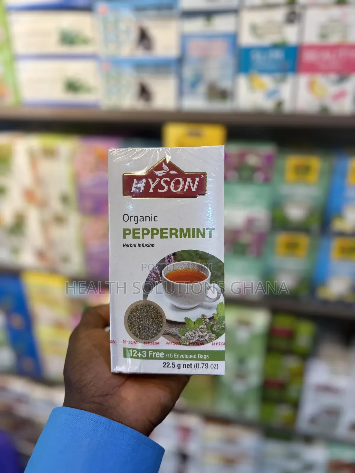 Hyson Peppermint Tea For Refreshing Digestive Relaxation Support