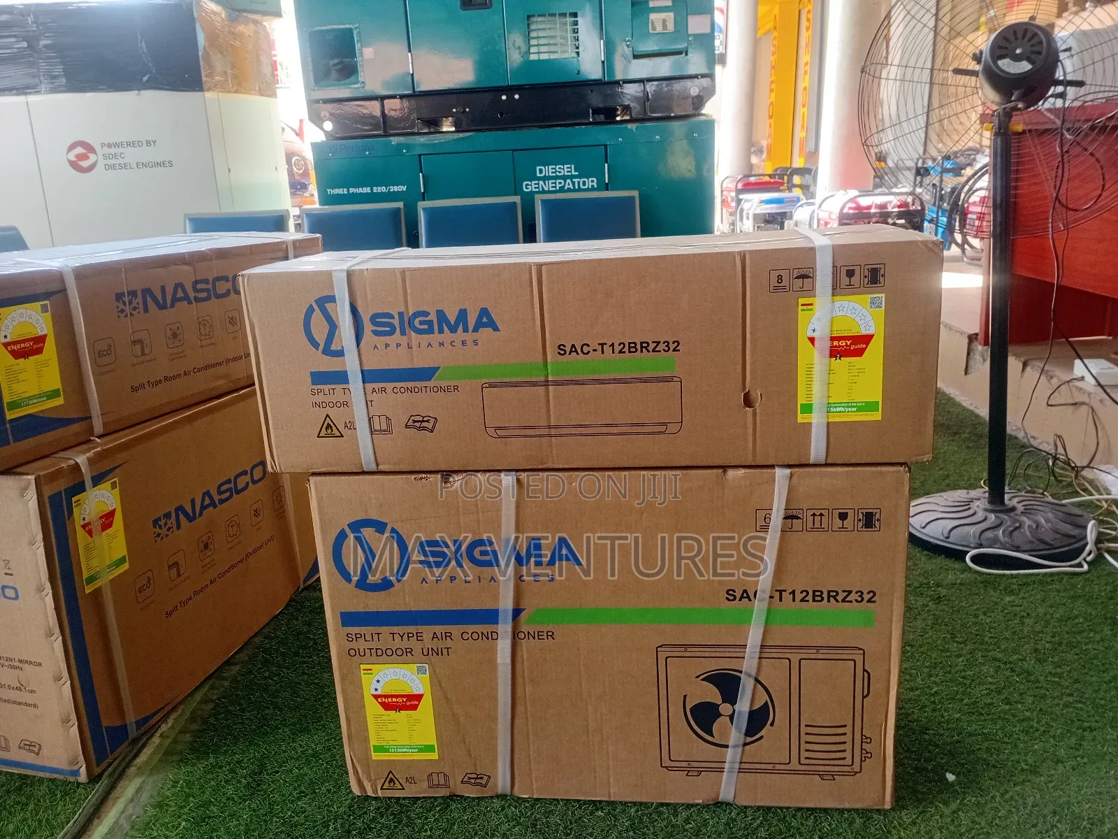 Sigma Ac 1.5hp Fast Cooling Sigma Ac Silent Luxury 1.5hp Ac