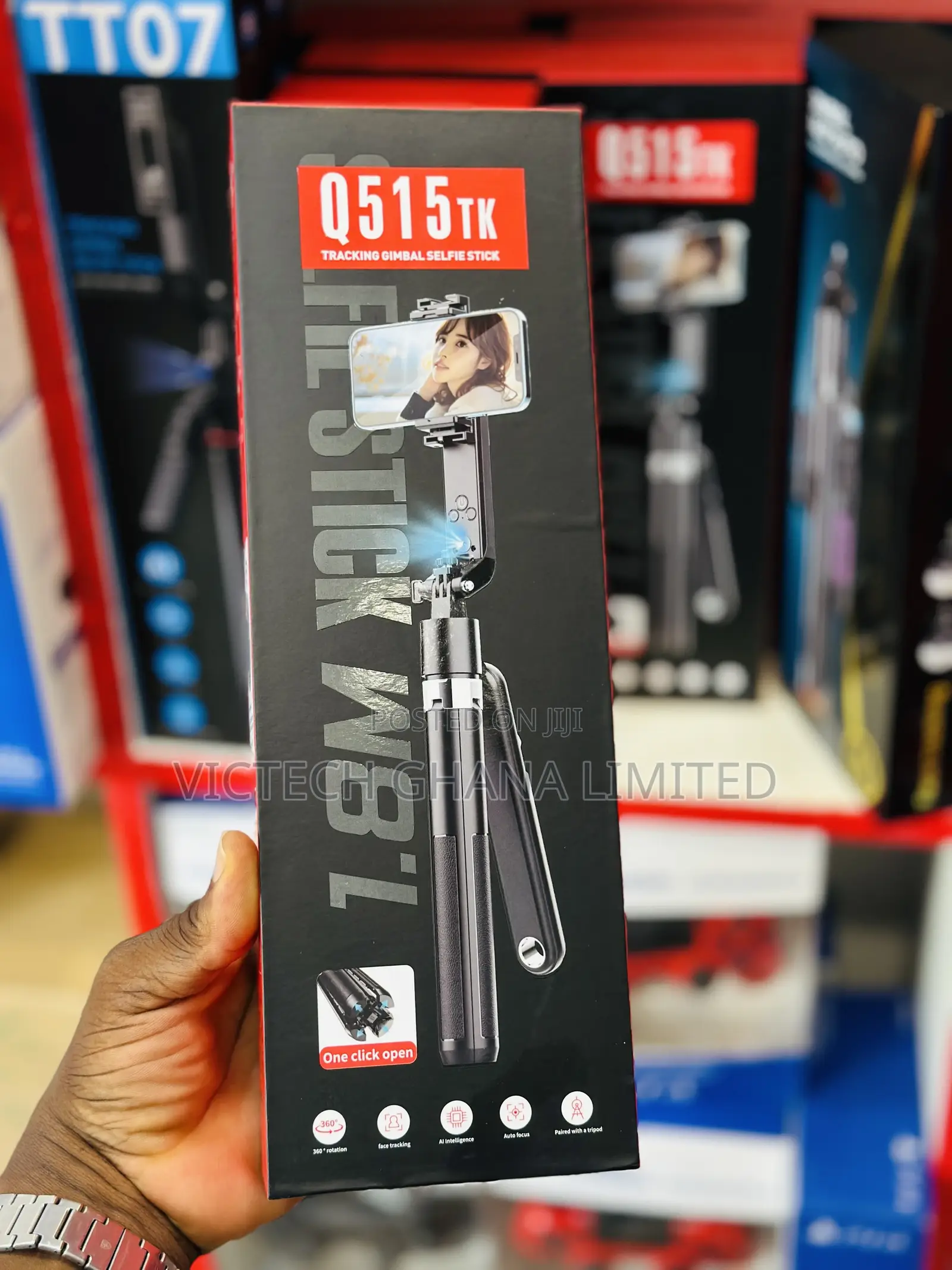 Q515 Ai Tracking Gimbal Selfie Stick