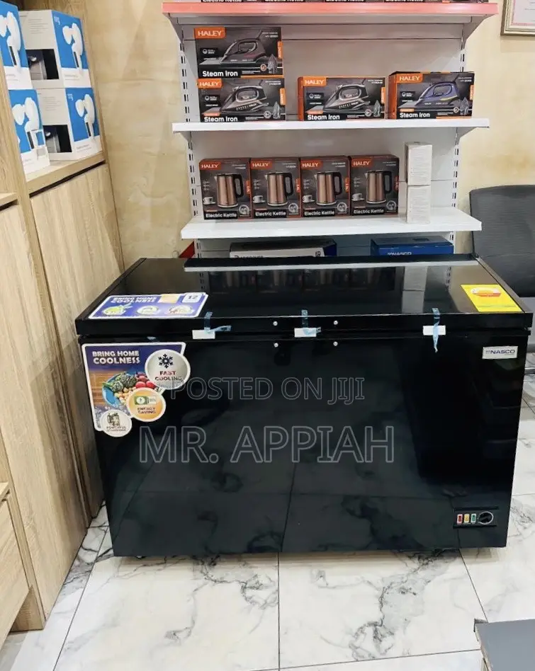 Fresh in Box Nasco Nas475fl Single Door Chest Freezer(400l)Black