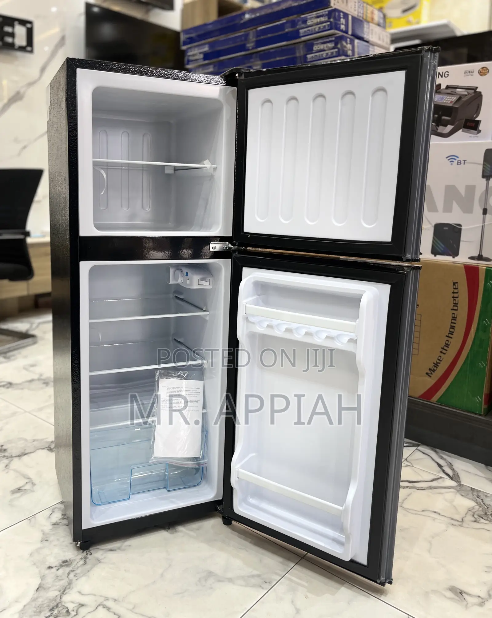 Rapid Cooling Nasco 112l Double Door Fridge(Nasd2-13fl)