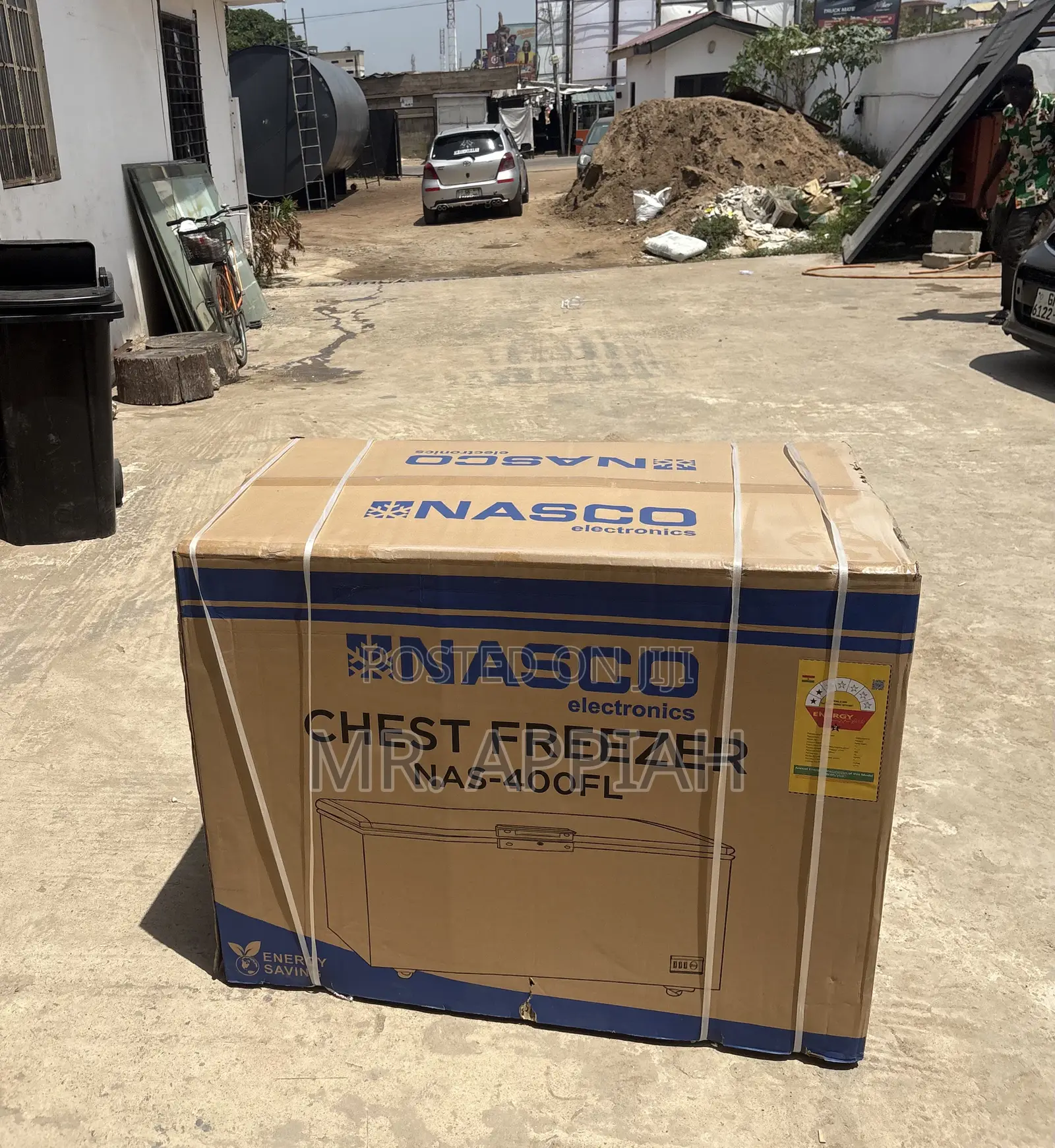 Rapid Cooling Nasco 288l Single Door Chest Freezer(Nas400fl)