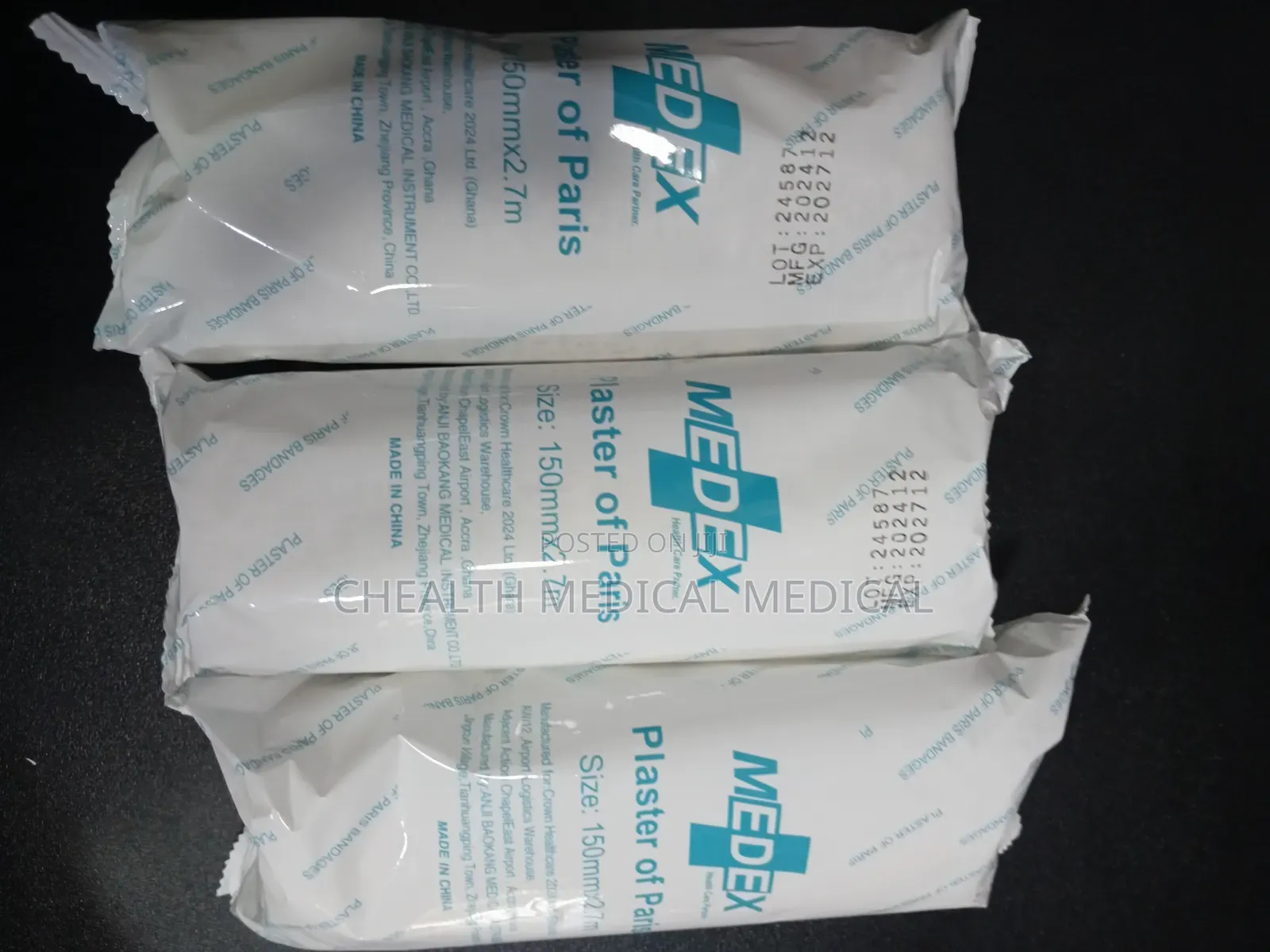 Pop Plaster of Paris Bandage 6"(150mm×2.7m)