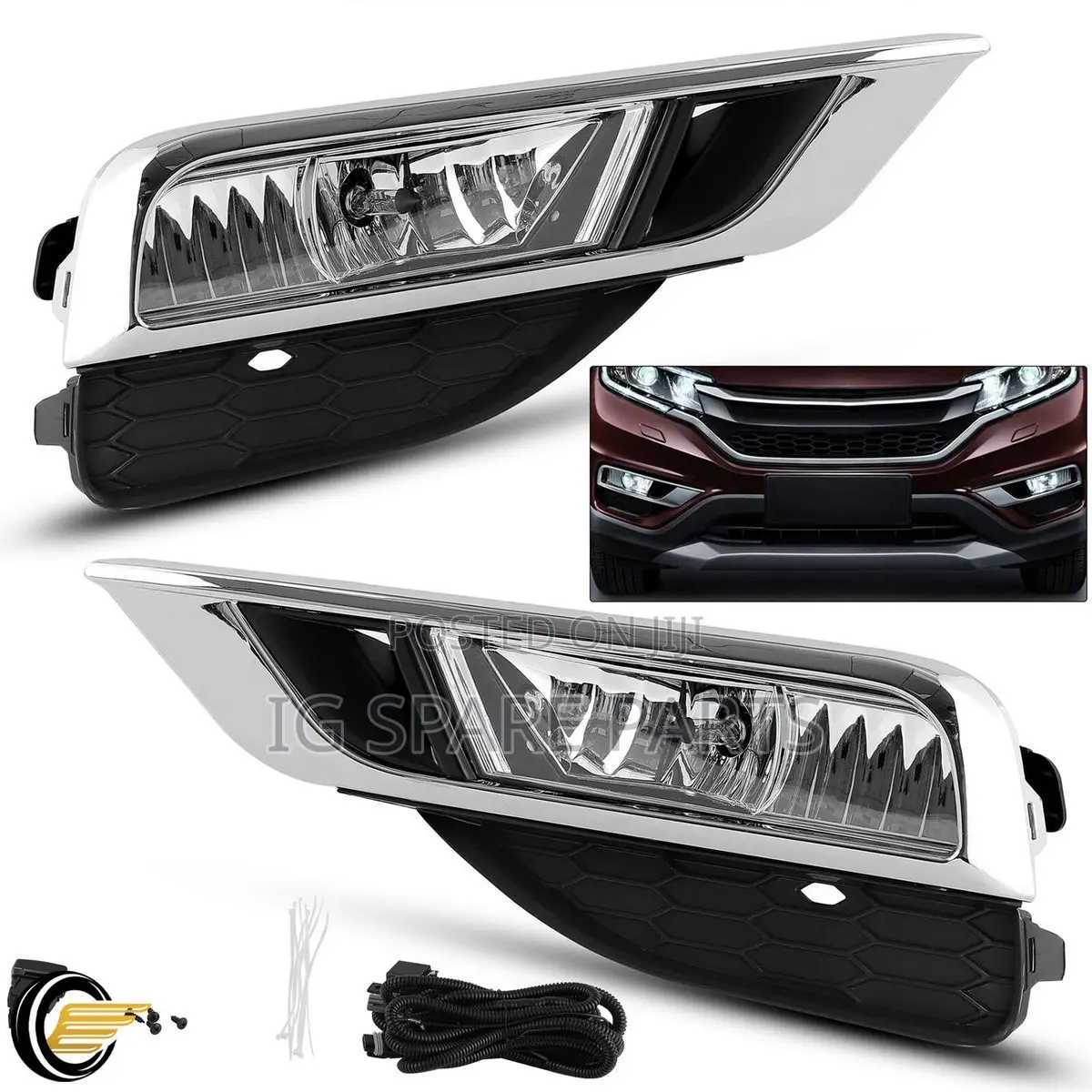 Honda CRV 2015-2016 Fog Light and Cover Japan