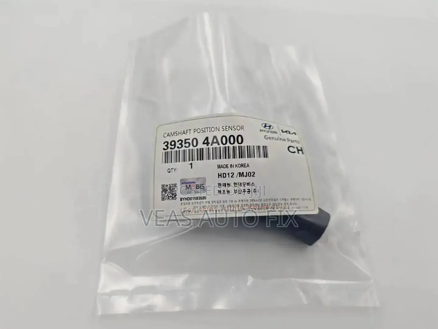 New 39350-4a000 Camshaft Position Sensor for Hyundai H-1 Kia Sorento