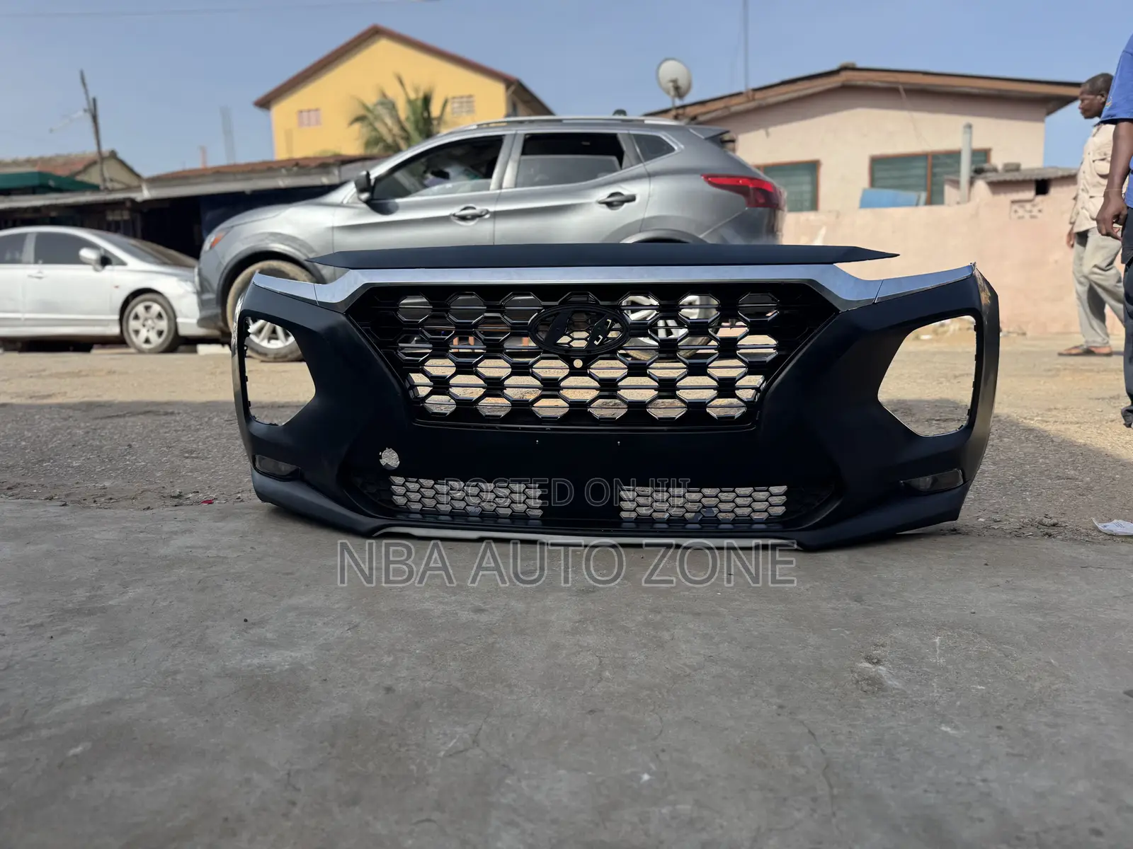 Hyundai Santa Fe 2019-2020 Front Bumper Complete