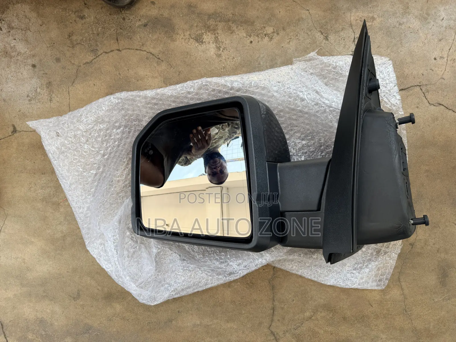 Ford F-150 Side Mirror With Sensor Led 2017-20 Complete All Black