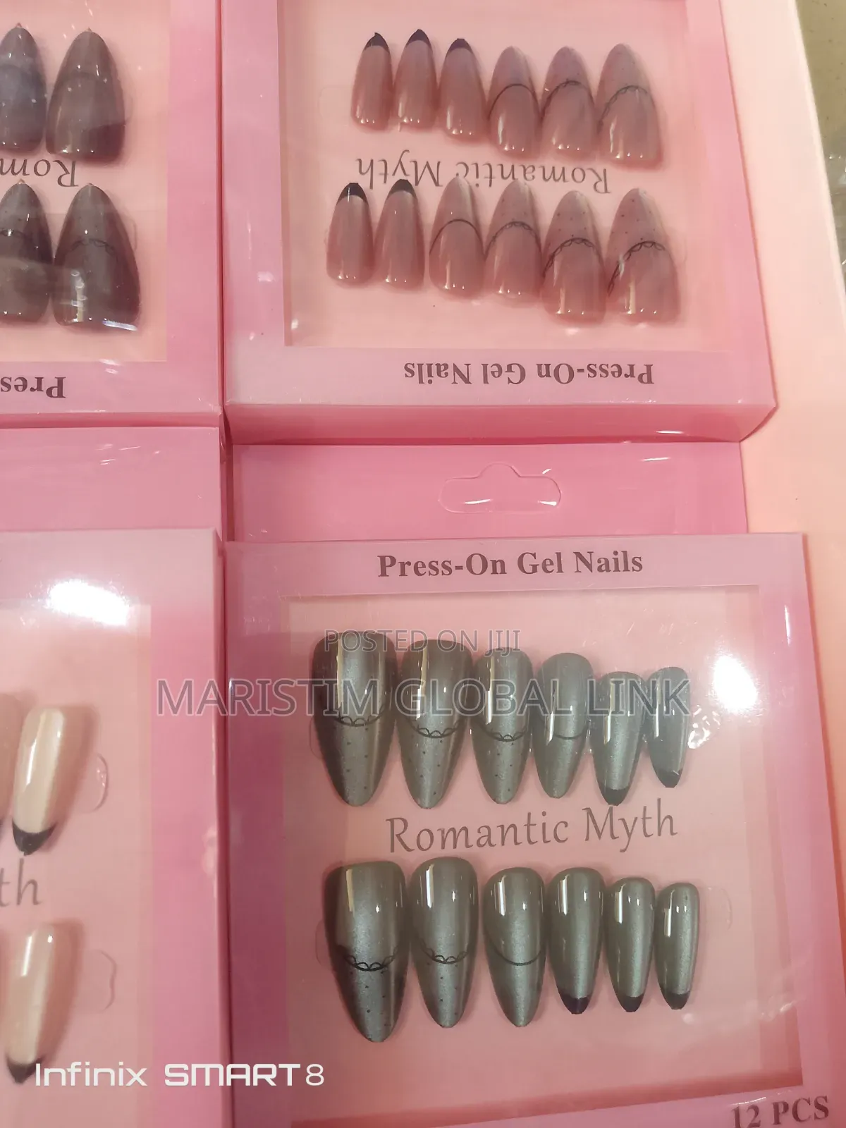 Romantic Myth Press on Gel Nails