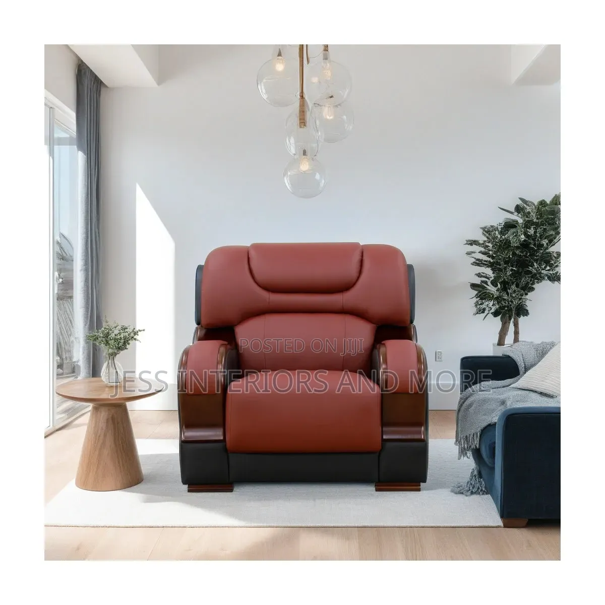 Luxury Sofa Set in Genuine Leather